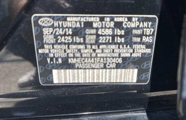 2015 HYUNDAI SONATA HYBRID