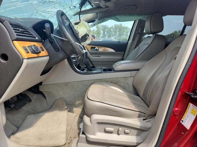  LINCOLN MKX 2012 Czerwony