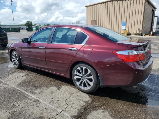 Sedans HONDA ACCORD 2014 Burgundy