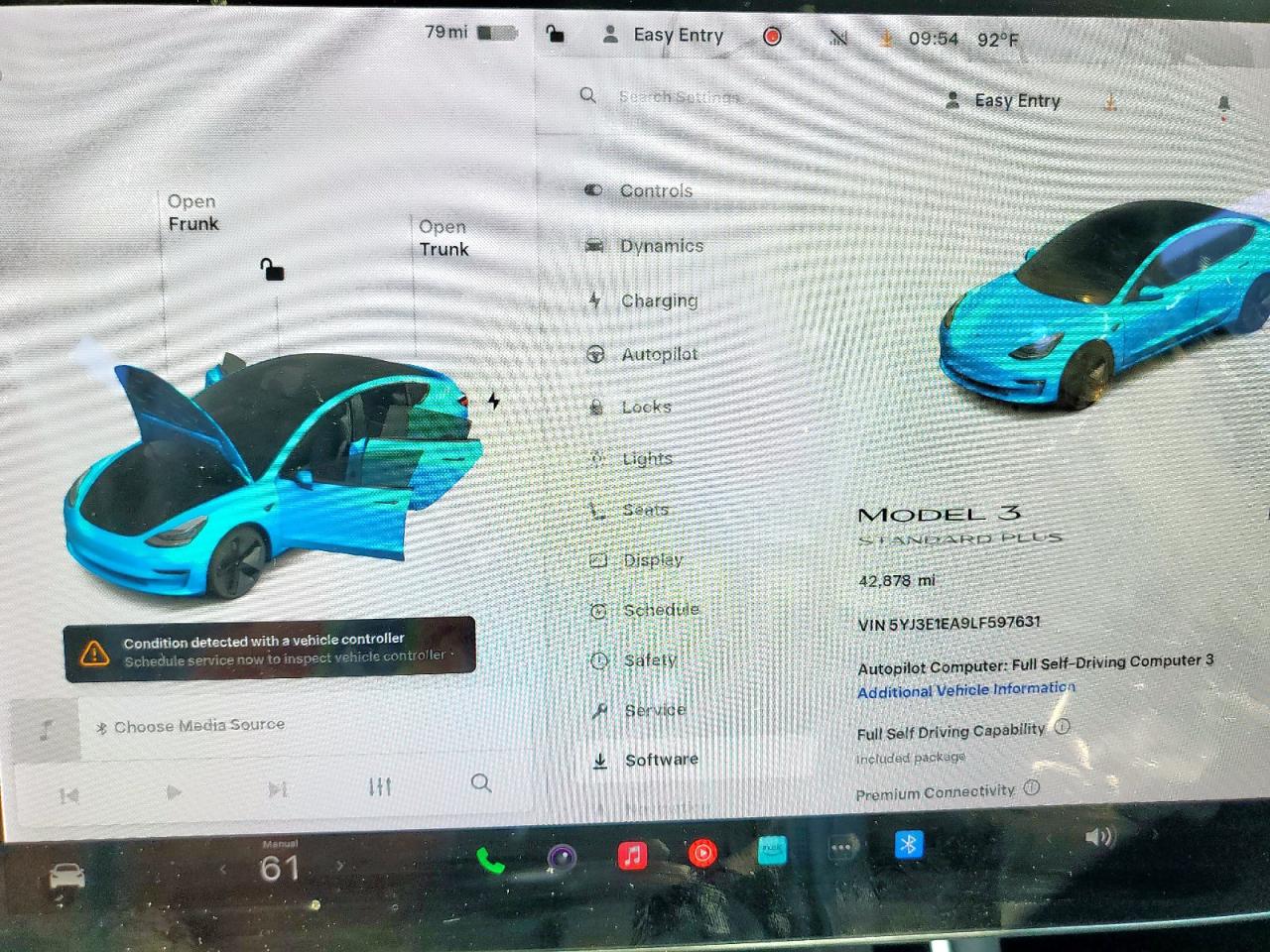 5YJ3E1EA9LF597631 2020 Tesla Model 3