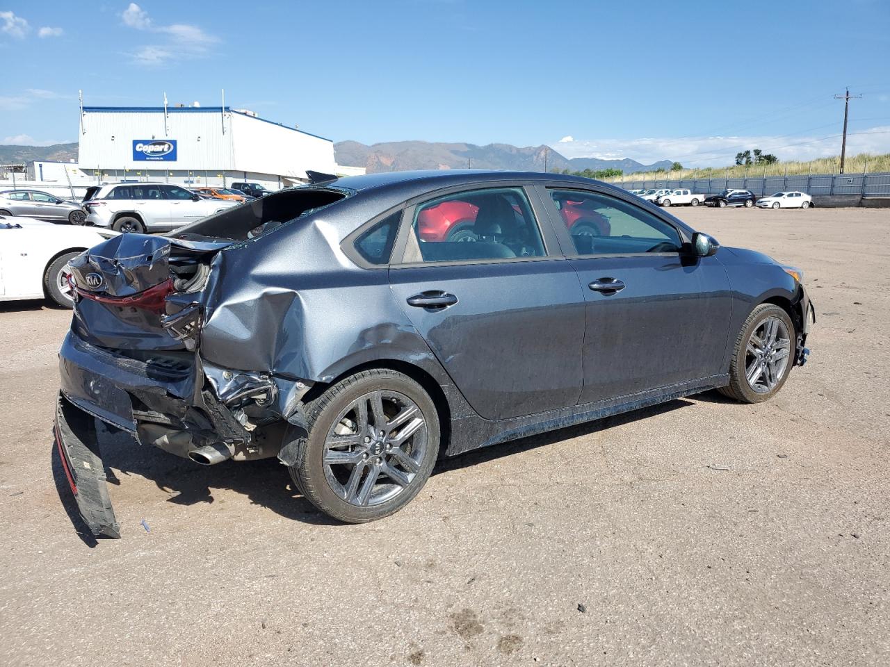 2021 Kia Forte Gt Line VIN: 3KPF34AD4ME292338 Lot: 63799365
