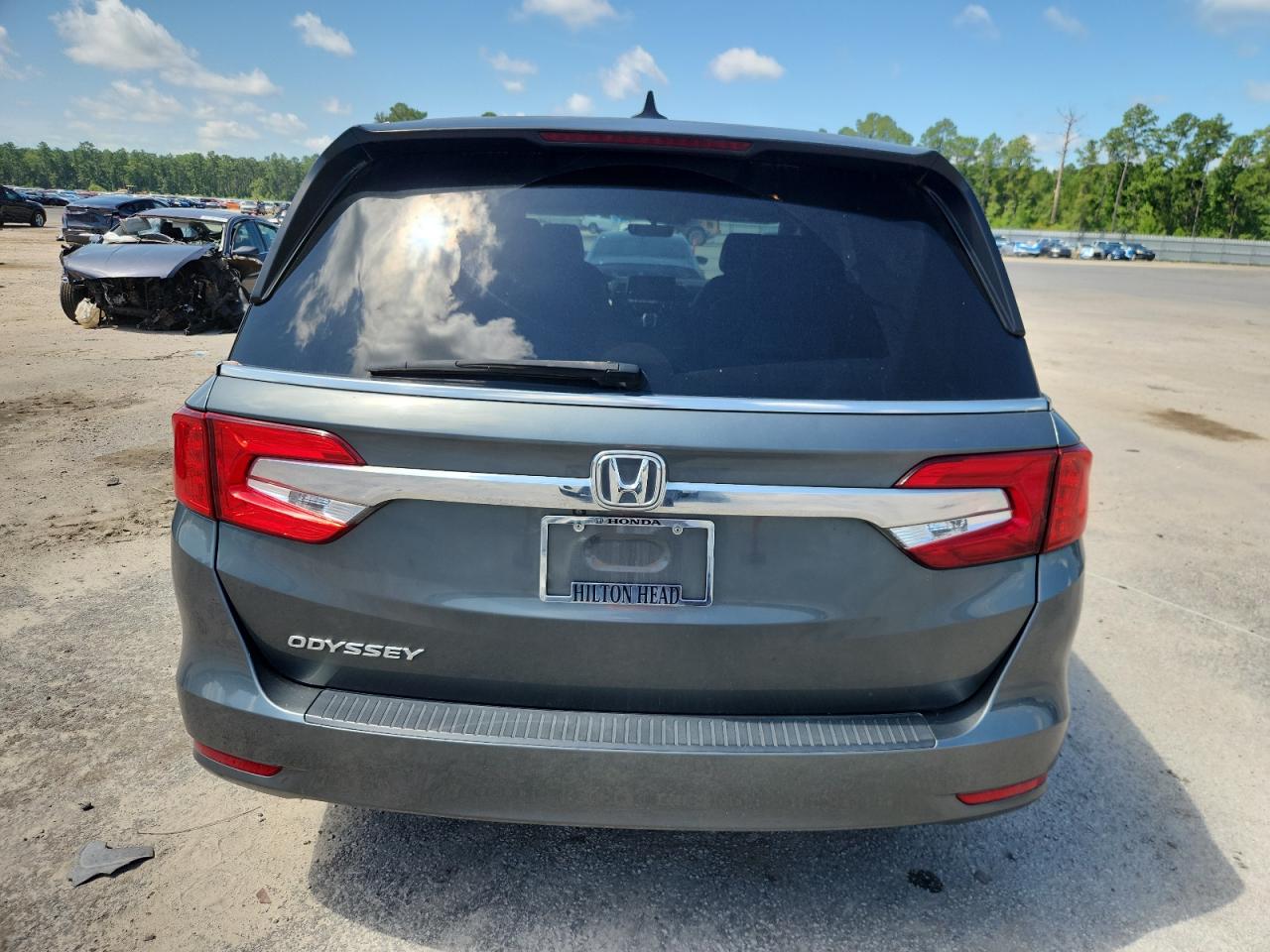 2018 Honda Odyssey Exl VIN: 5FNRL6H79JB055357 Lot: 65412205