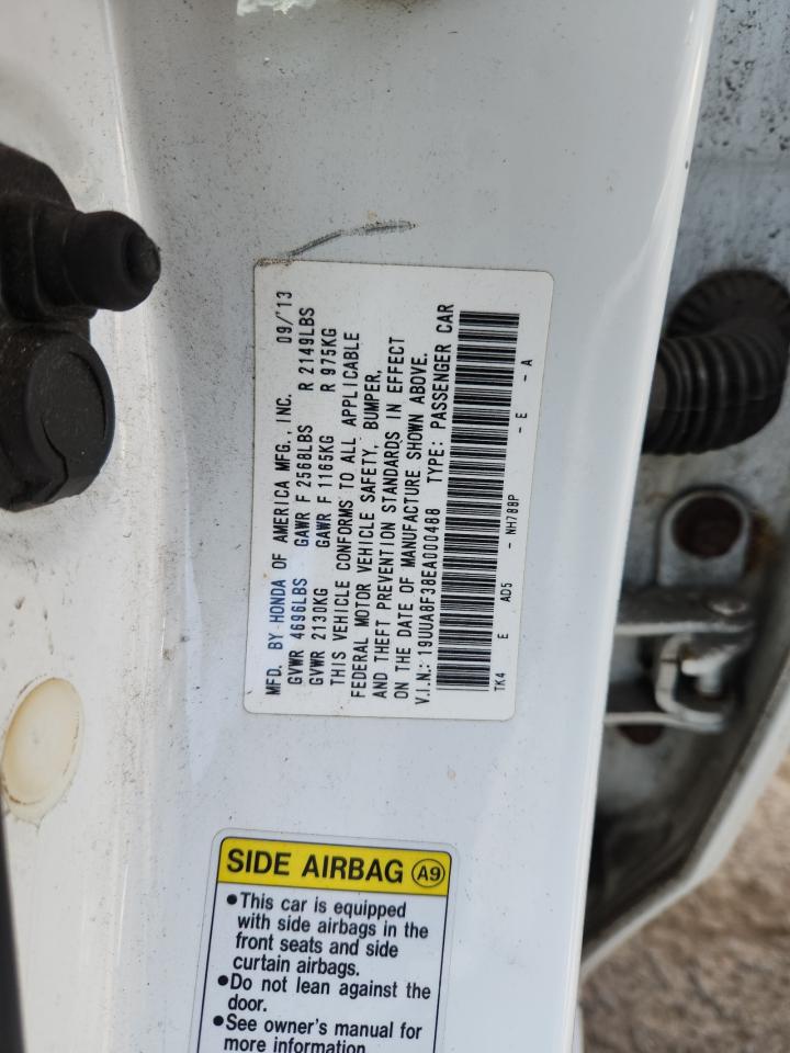 19uua8f38ea000488 19UUA8F38EA000488 2014 Acura Tl Se