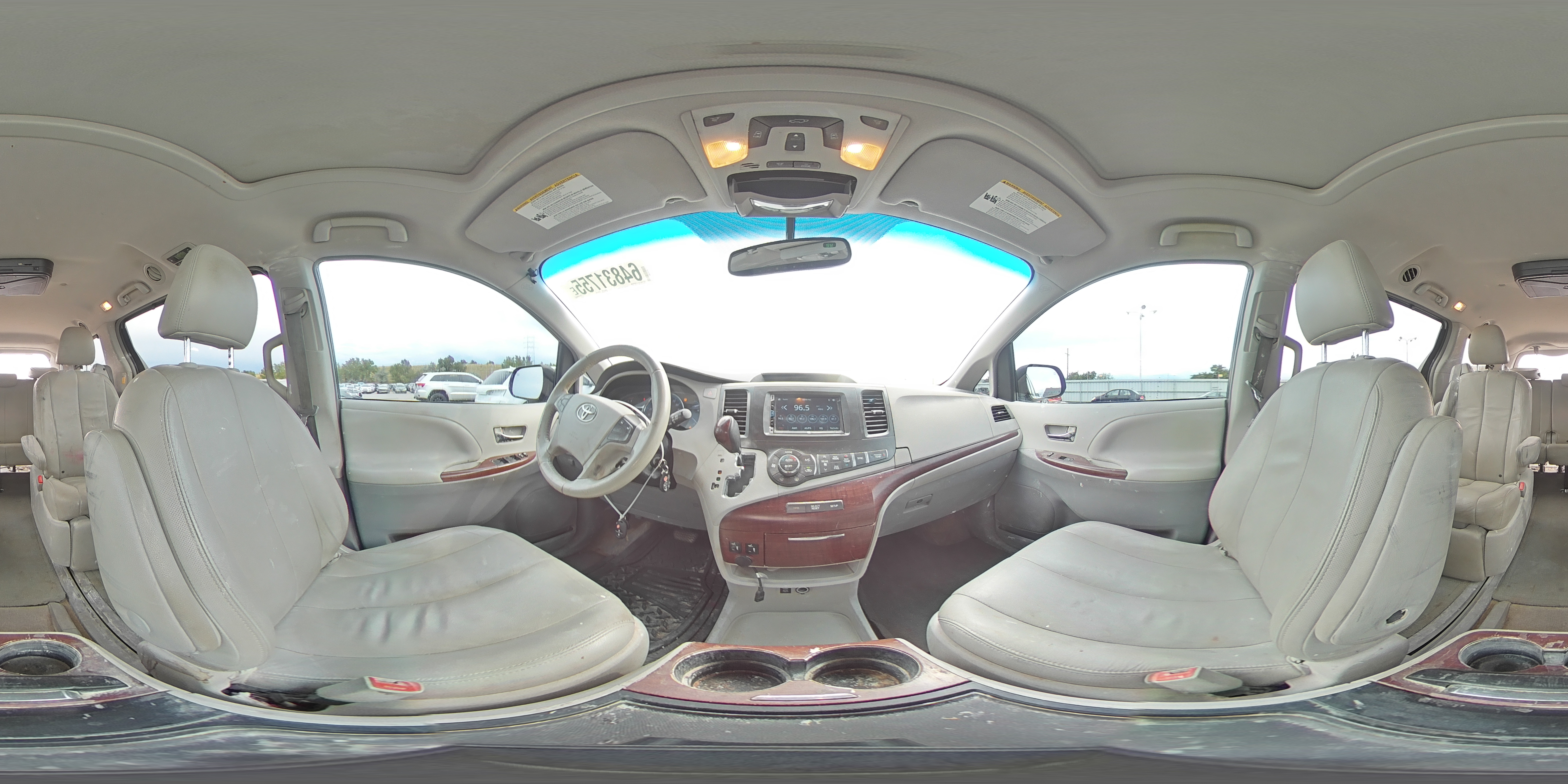2012 Toyota Sienna Xle VIN: 5TDDK3DC0CS043708 Lot: 64831755