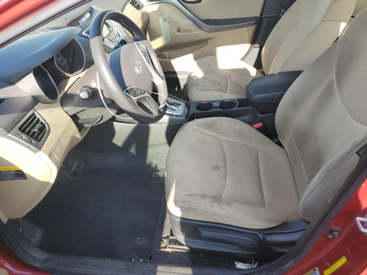 2012 Hyundai Elantra Gls VIN: KMHDH4AE6CU331055 Lot: 65157465