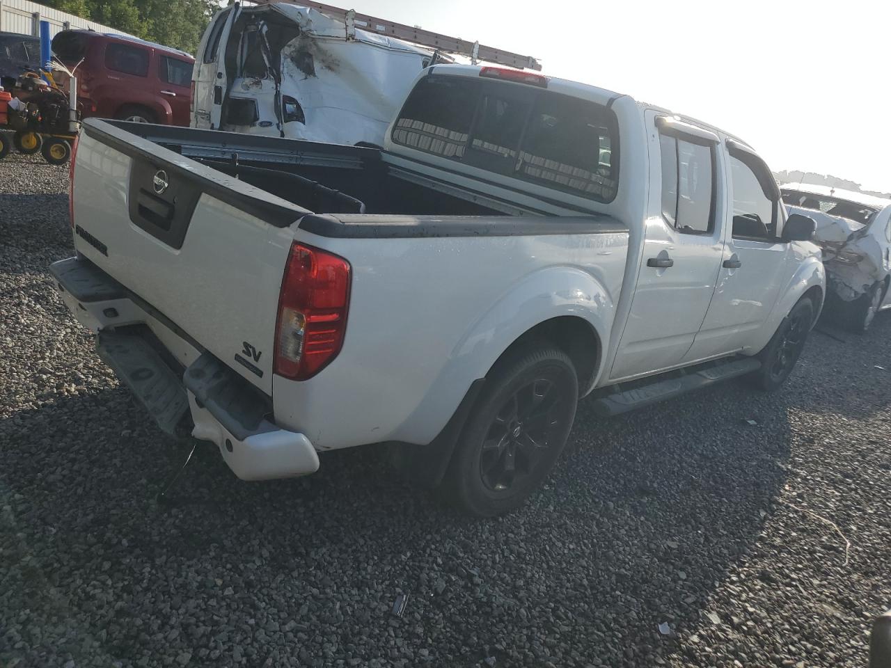 2018 Nissan Frontier S white null gas 1N6AD0ER1JN727522 photo #4