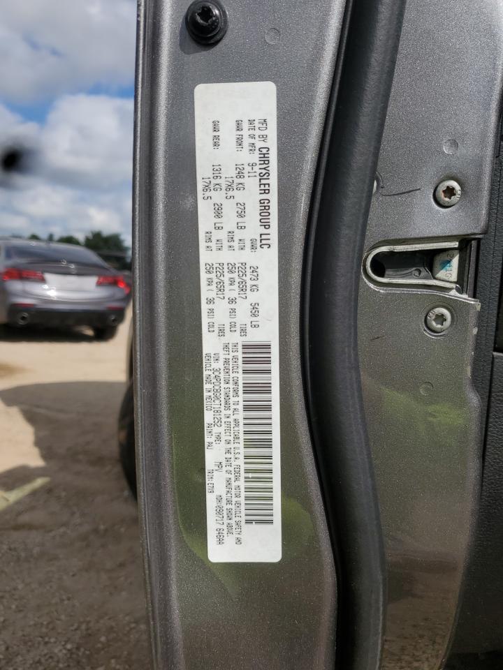 2012 Dodge Journey Sxt VIN: 3C4PDCBG0CT181252 Lot: 62768535