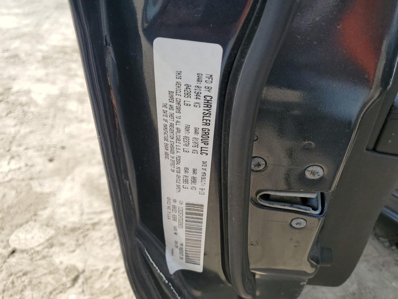 2013 Dodge Dart Limited VIN: 1C3CDFCH7DD328251 Lot: 64318425
