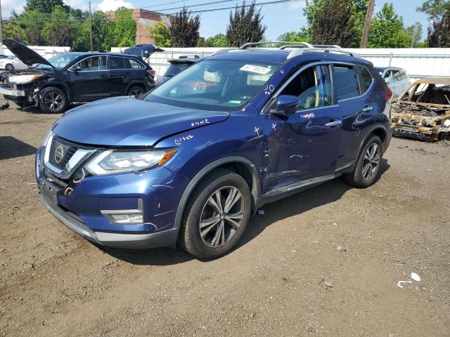  NISSAN ROGUE 2017 Granatowy