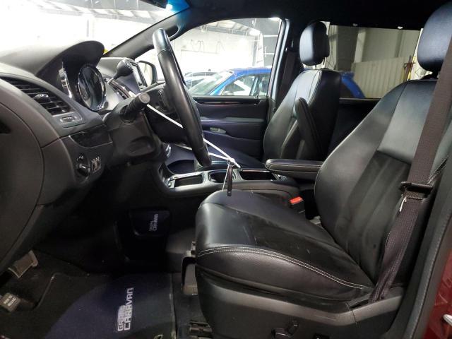  DODGE CARAVAN 2017 Czerwony