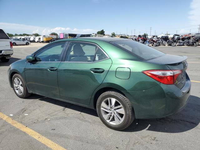  TOYOTA COROLLA 2014 Green