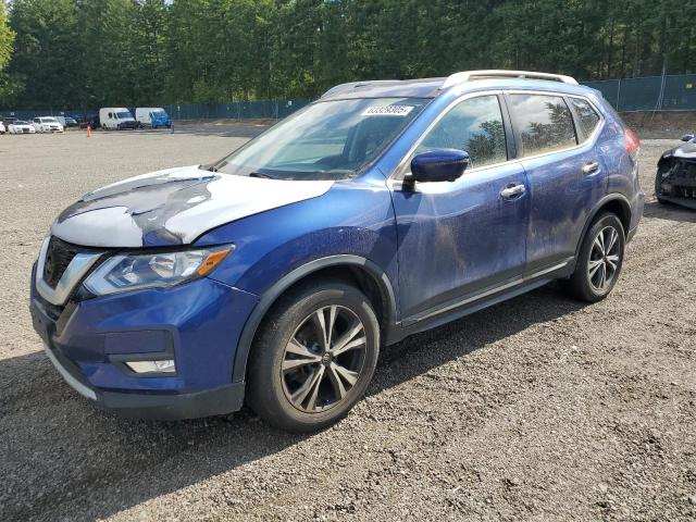  NISSAN ROGUE 2018 Синий