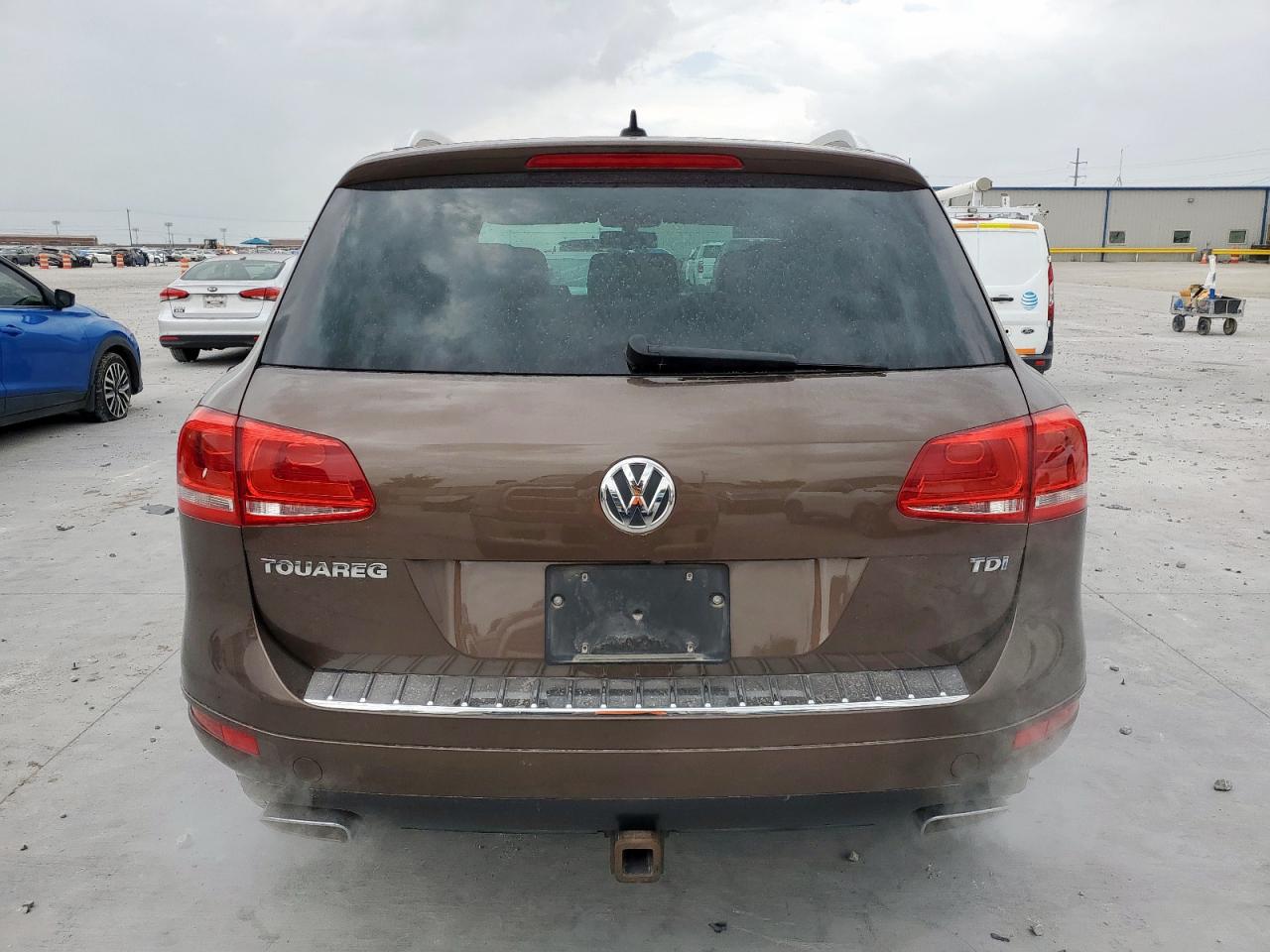 2014 Volkswagen Touareg V6 Tdi VIN: WVGEP9BP1ED010693 Lot: 62530025