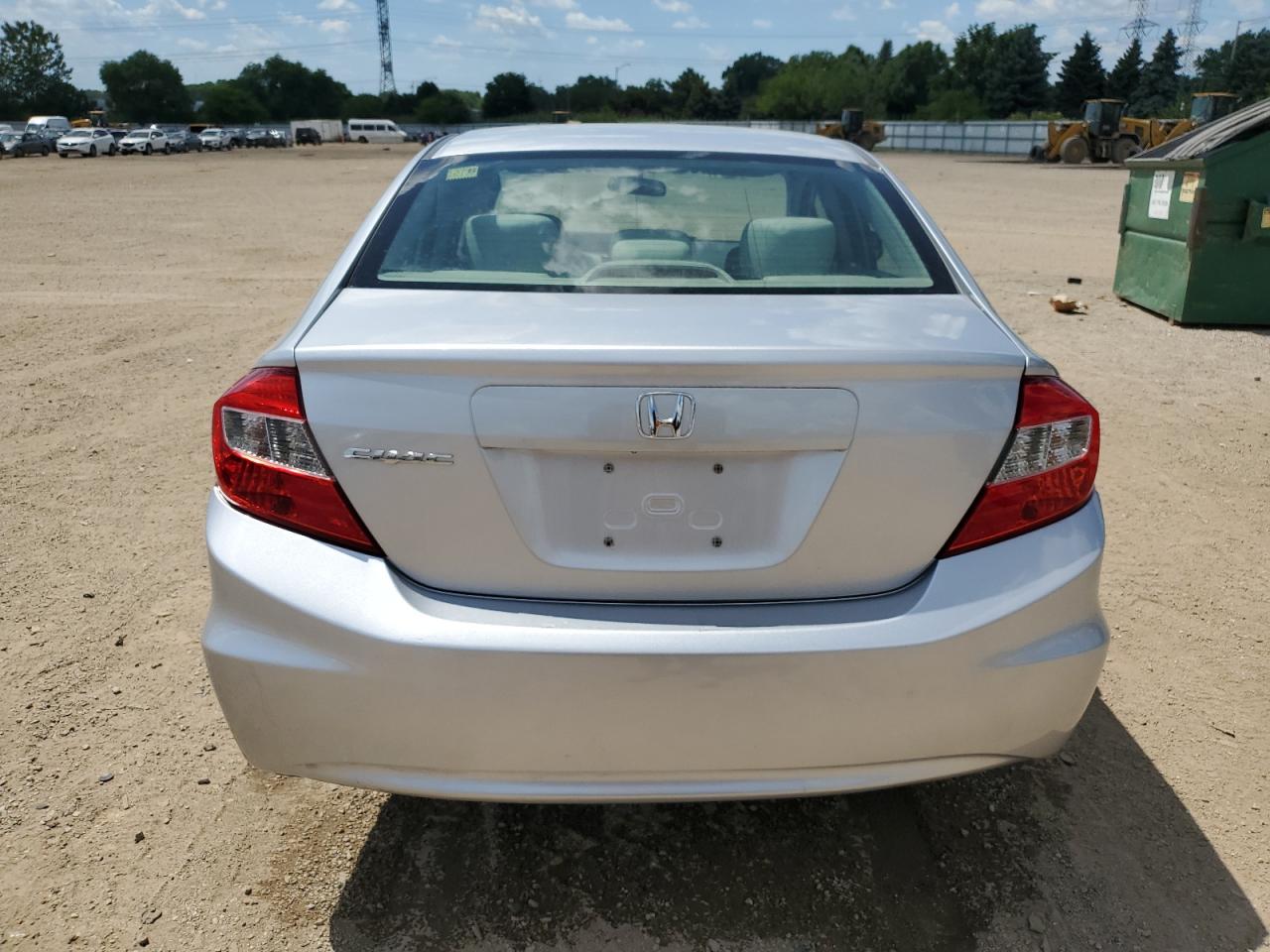 2012 Honda Civic Lx VIN: 19XFB2F53CE046372 Lot: 63423995