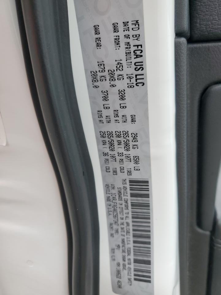 2019 Jeep Grand Cherokee Laredo VIN: 1C4RJFAG4KC567347 Lot: 63611895