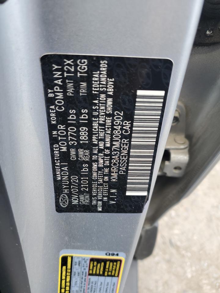 kmhrc8a37mu084902 KMHRC8A37MU084902 2021 Hyundai Venue Sel