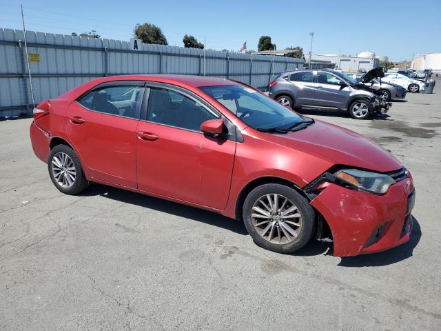 Седаны TOYOTA COROLLA 2015 Красный