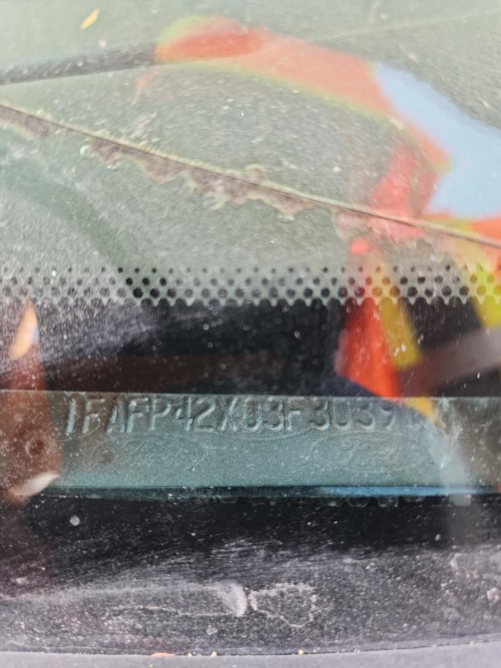 2003 Ford Mustang Gt VIN: 1FAFP42X03F303911 Lot: 65293915