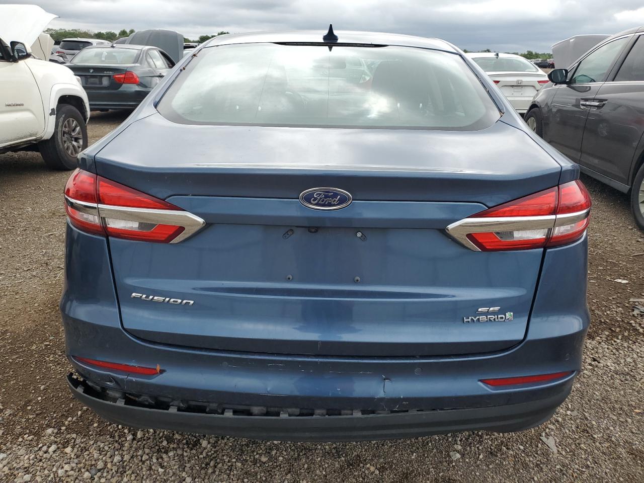 2019 Ford Fusion Se VIN: 3FA6P0LUXKR183677 Lot: 65251105