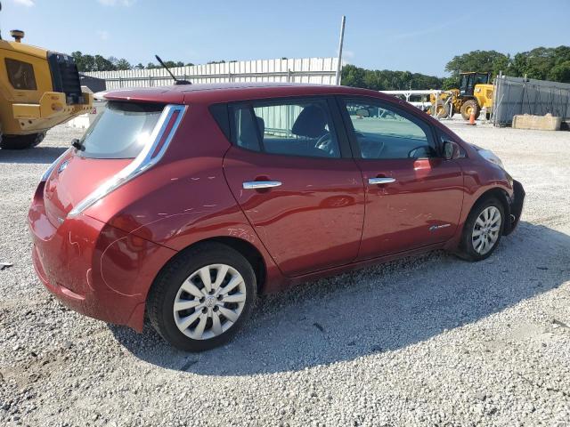  NISSAN LEAF 2013 Burgundy
