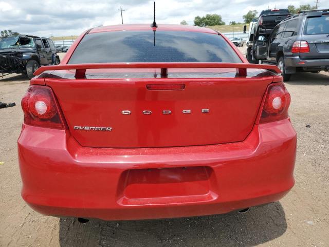 Sedans DODGE AVENGER 2014 Czerwony