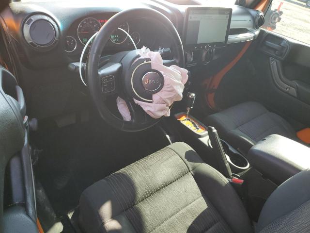  JEEP WRANGLER 2012 Orange