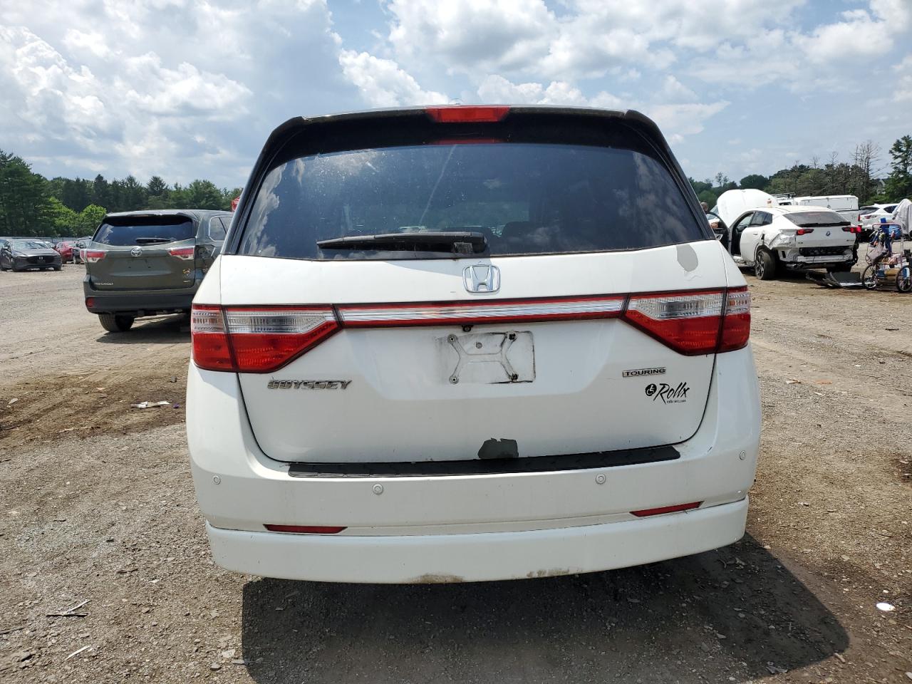 2012 Honda Odyssey Touring VIN: 5FNRL5H9XCB031860 Lot: 59036205