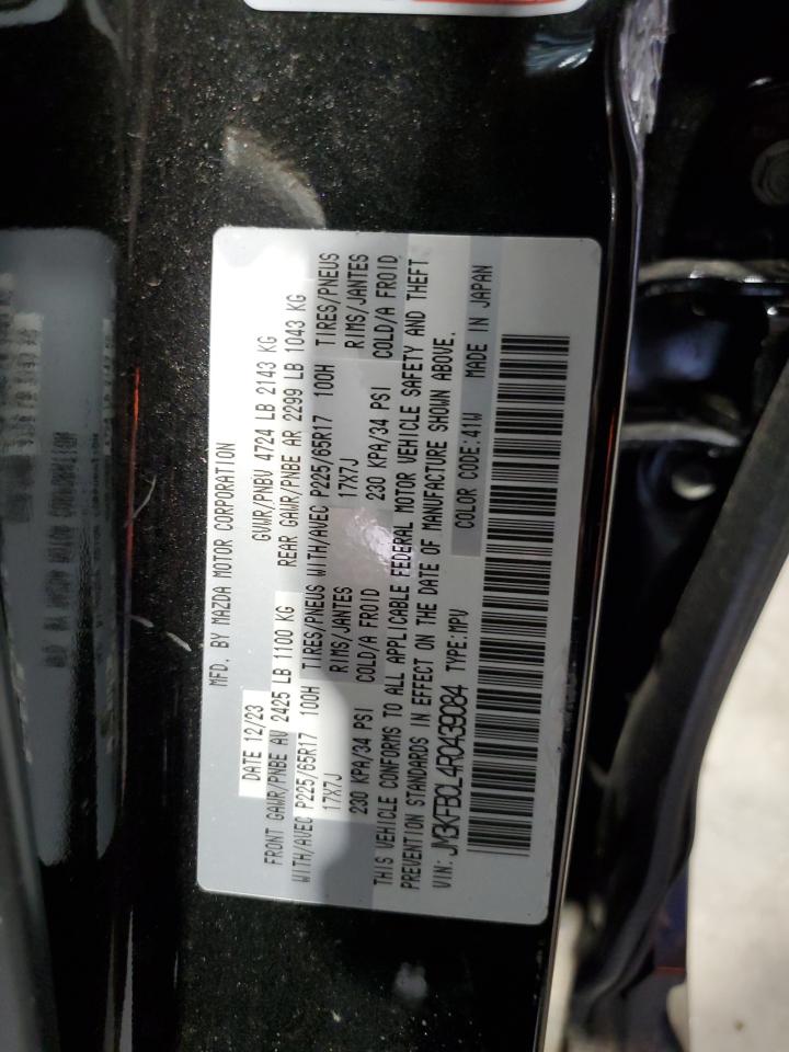 2024 Mazda Cx-5 Preferred VIN: JM3KFBCL4R0439084 Lot: 64129395