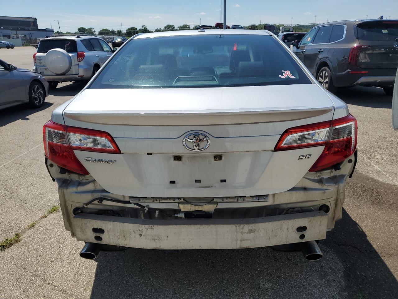 2012 Toyota Camry Se VIN: 4T1BK1FK5CU013126 Lot: 63444185