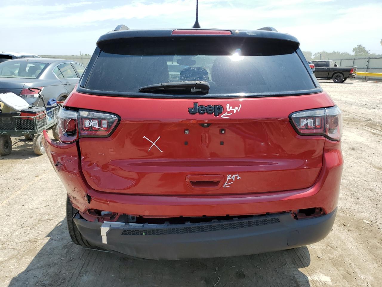 2020 Jeep Compass Latitude VIN: 3C4NJCBB6LT140936 Lot: 64568945