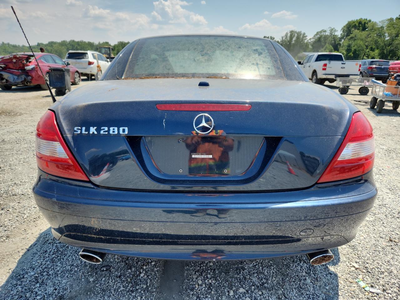 2008 Mercedes-Benz Slk 280 VIN: WDBWK54F98F177055 Lot: 62898795