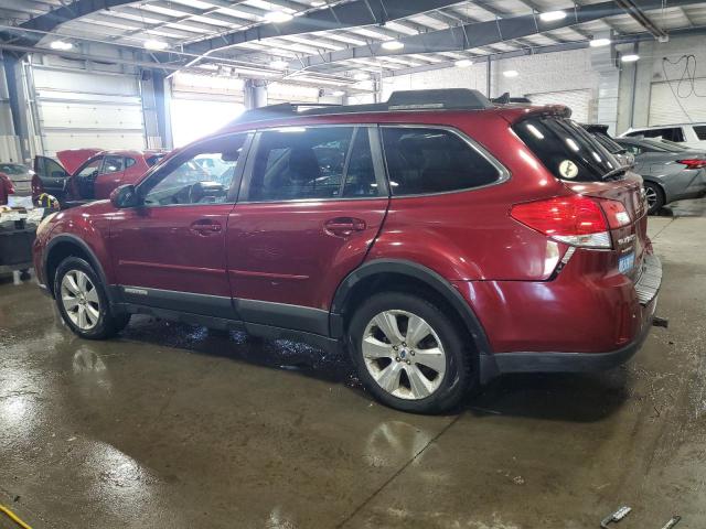  SUBARU OUTBACK 2012 Czerwony