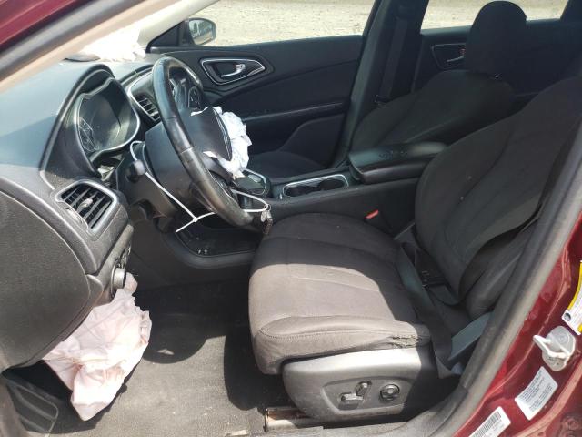  CHRYSLER 200 2015 Red