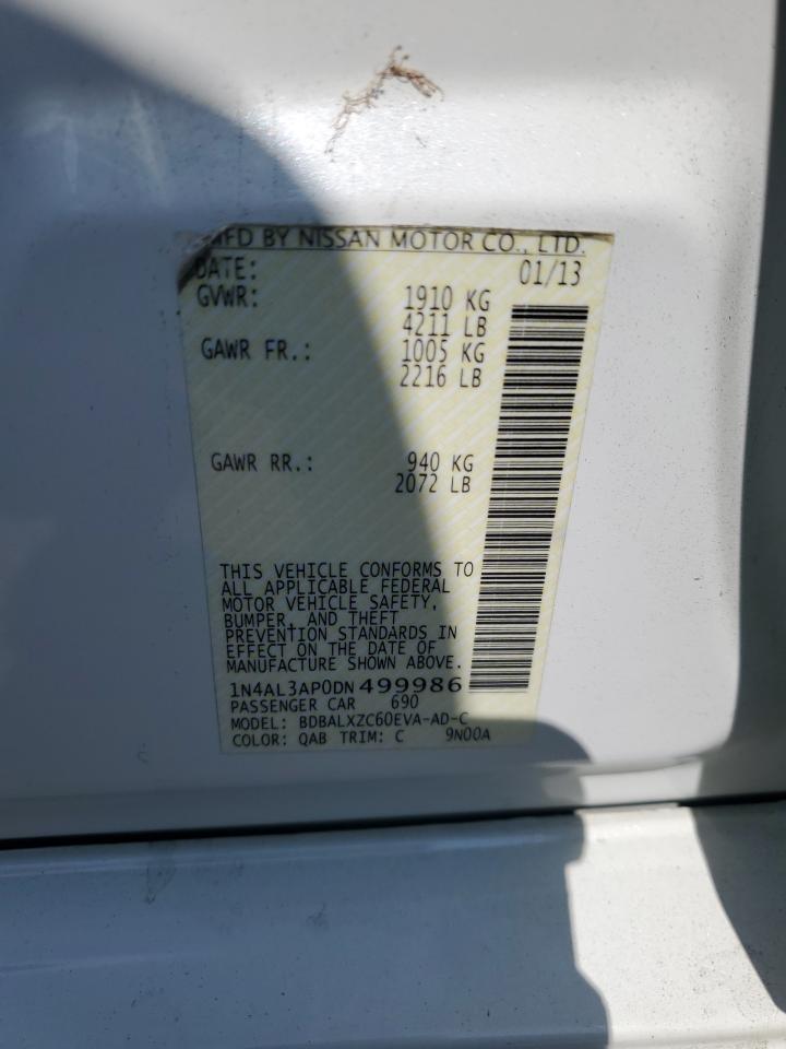 1n4al3ap0dn499986 1N4AL3AP0DN499986 2013 Nissan Altima 2.5