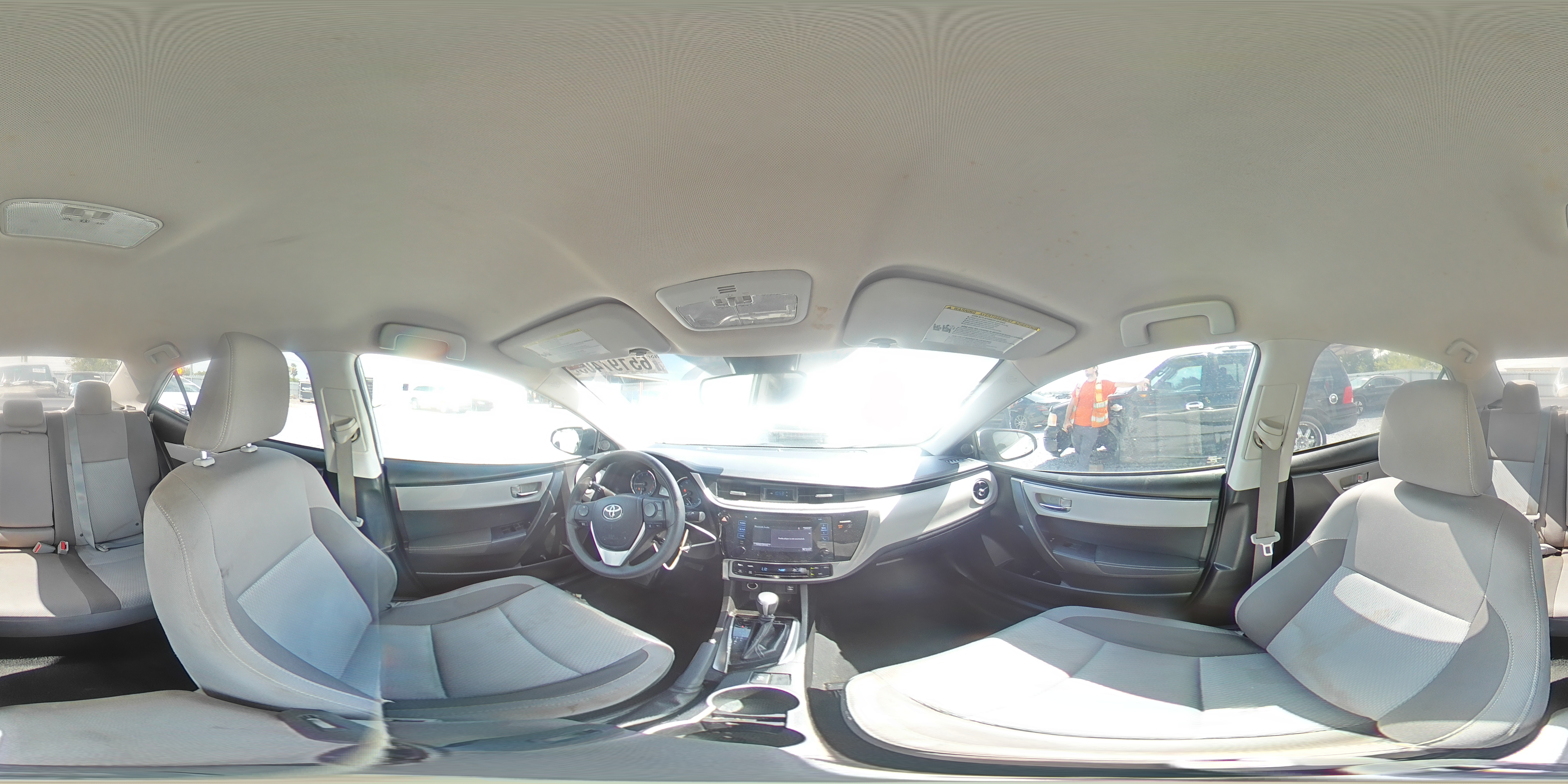 2017 Toyota Corolla L VIN: 5YFBURHE8HP729205 Lot: 65197405