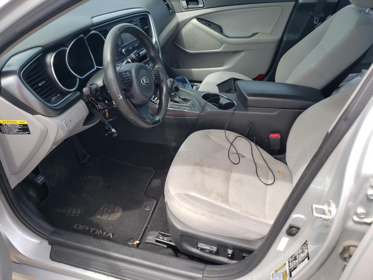 2015 Kia Optima Lx VIN: 382743 Lot: 65585315