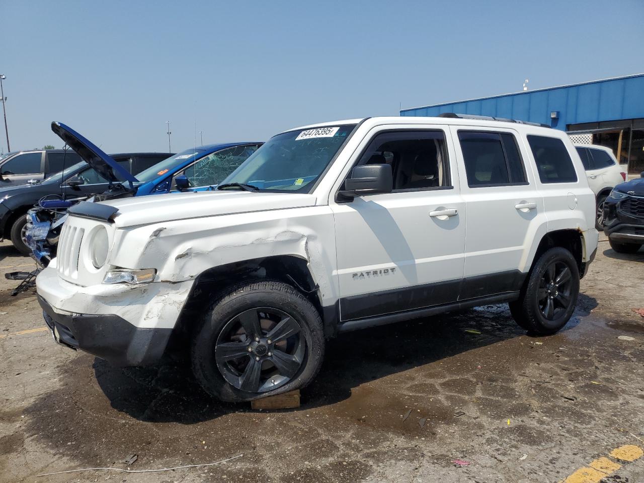2012 Jeep Patriot Latitude white null gas 1C4NJPFB6CD690421 photo #1
