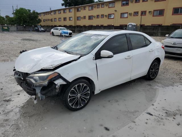Sedans TOYOTA COROLLA 2015 White