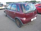 2004 VAUXHALL CORSA DESI for sale at Copart SANDTOFT