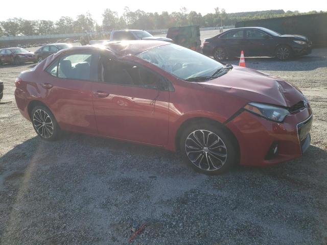  TOYOTA COROLLA 2016 Красный