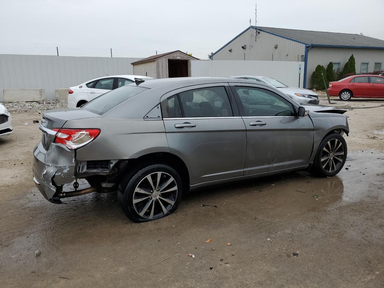 2013 Chrysler 200 Touring grey null gas 1C3CCBBB2DN624457 photo #4