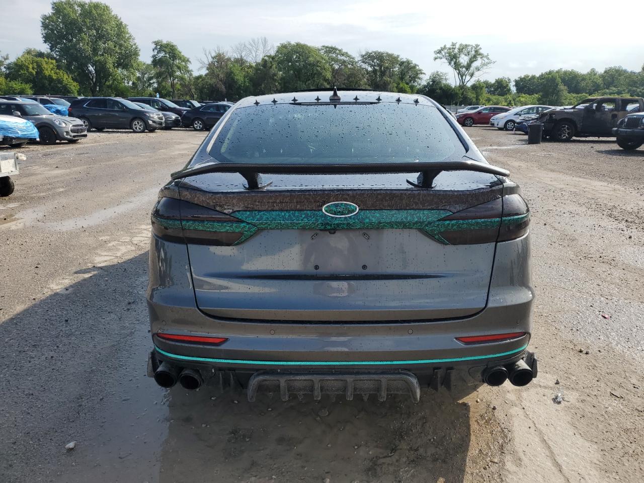 2020 Ford Fusion Titanium VIN: 3FA6P0D9XLR204300 Lot: 63706735