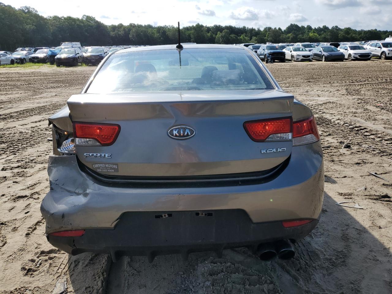 2012 Kia Forte Ex VIN: KNAFU6A23C5522286 Lot: 64307275