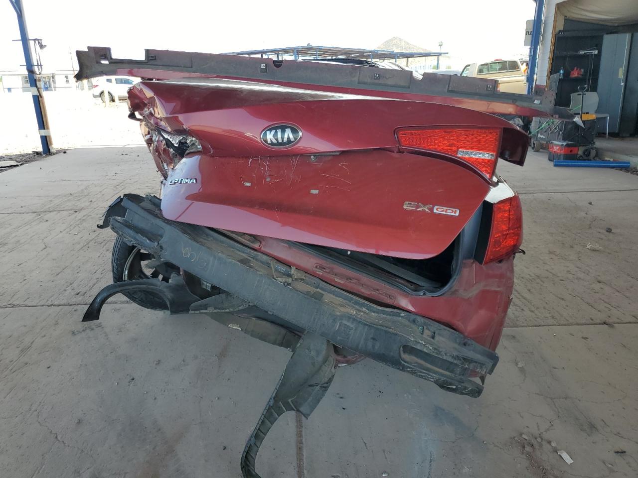 2013 Kia Optima Ex VIN: 5XXGN4A72DG163935 Lot: 65368425