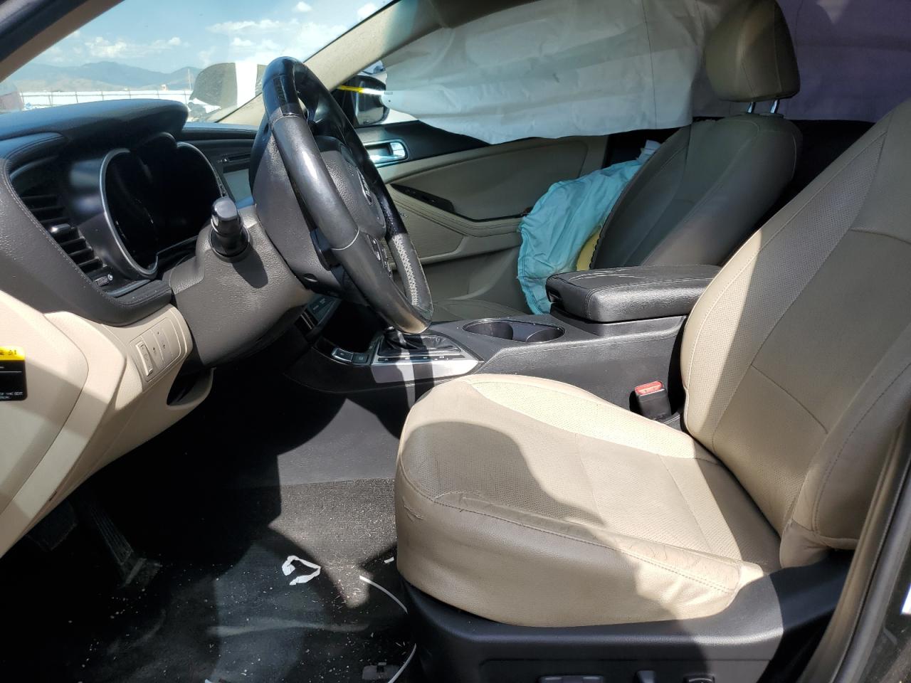 2014 Kia Optima Hybrid VIN: KNAGN4AD1E5073586 Lot: 63670755