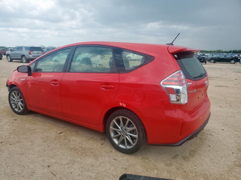  TOYOTA PRIUS 2017 Red