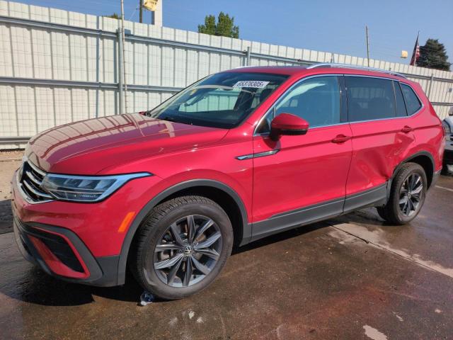  VOLKSWAGEN TIGUAN 2022 Красный