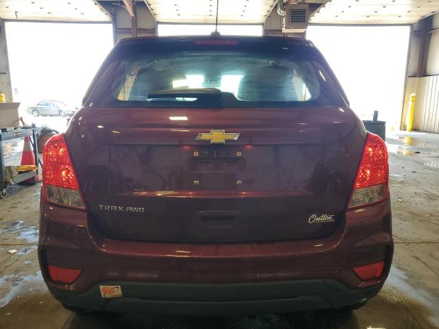  CHEVROLET TRAX 2017 Burgundy