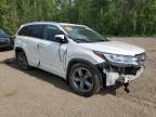 2017 TOYOTA HIGHLANDER LIMITED   for sale at Copart ON - COOKSTOWN