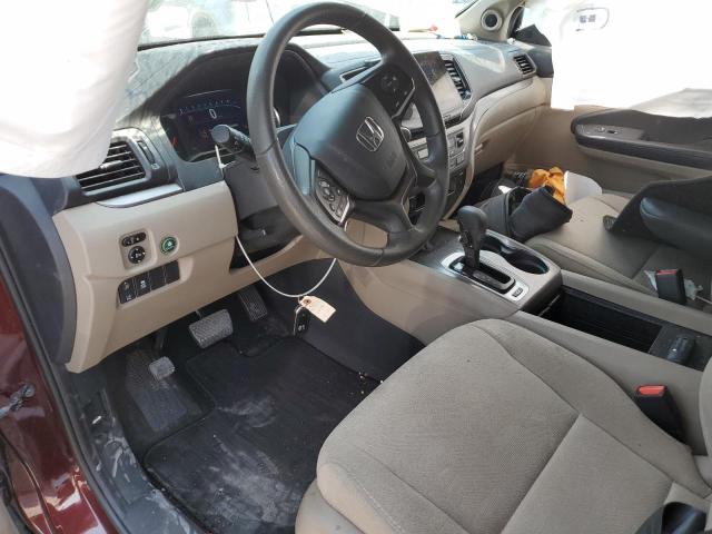  HONDA PILOT 2020 Burgundy